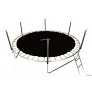 Батут GetActive Jump 10FT Inside черный с нижней сеткой и чехлом - Фото 5