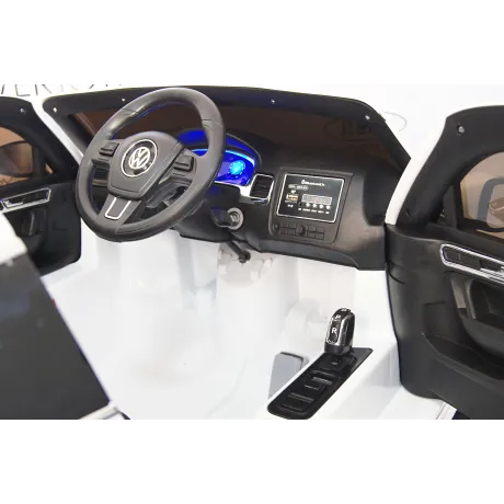 Электромобиль RiverToys VOLKSWAGEN TOUAREG White - Фото 7
