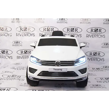 Электромобиль RiverToys VOLKSWAGEN TOUAREG White - Фото 17