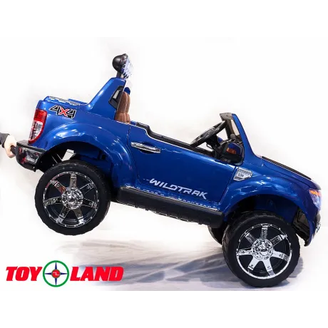 Электромобиль ToyLand Ford Ranger синий - Фото 7