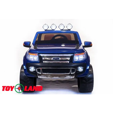 Электромобиль ToyLand Ford Ranger синий - Фото 8