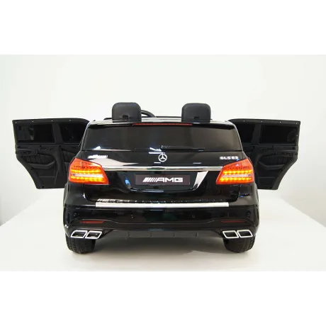 Электромобиль RiverToys Mercedes-Benz GLS63 4WD (черный глянцевый) - Фото 17