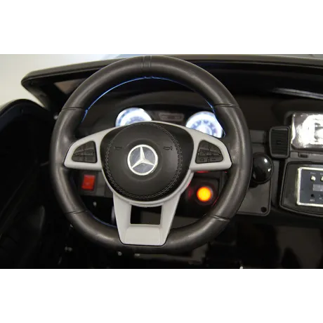 Электромобиль RiverToys Mercedes-Benz GLS63 4WD (черный глянцевый) - Фото 11