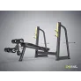 Скамья-стойка для жима под углом вниз DHZ Olympic Decline Bench E-1041В - Фото 8