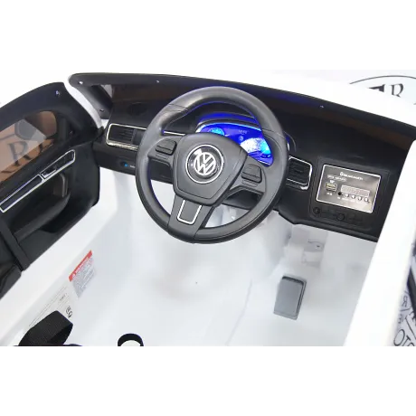 Электромобиль RiverToys VOLKSWAGEN TOUAREG White - Фото 6