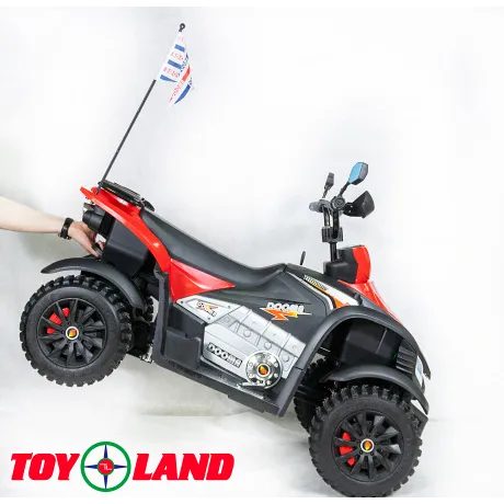 Электроквадроцикл ToyLand 268B красный - Фото 2