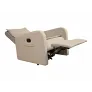 Кресло реклайнер с механическим приводом FUJIMO COMFORT CHAIR F3005 FMW Ваниль (Sakura 4) - Фото 9