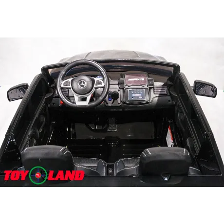 Детский электромобиль ToyLand Mercedes-Benz GLS63 AMG черный (краска) - Фото 8