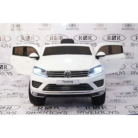 Электромобиль RiverToys VOLKSWAGEN TOUAREG White - Фото 18