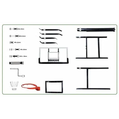 Баскетбольный щит 48" DFC BOARD48P - Фото 3
