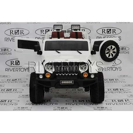 Электромобиль RiverToys JEEP O999OO 4*4 - Фото 3