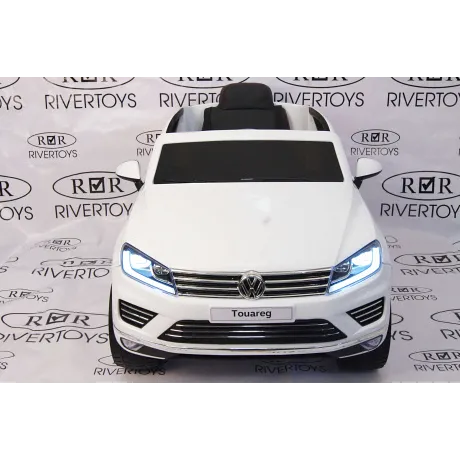 Электромобиль RiverToys VOLKSWAGEN TOUAREG White - Фото 24