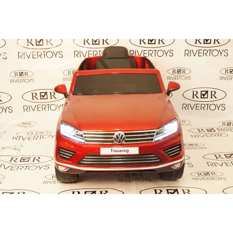 Электромобиль RiverToys VOLKSWAGEN TOUAREG Cherry - Фото 3