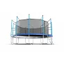 Батут с внутренней сеткой и лестницей EVO JUMP Internal 16ft (Blue) - Фото 3