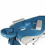 Массажная кушетка складная DFC NIRVANA Elegant DELUXE (Blue Beige) - Фото 5