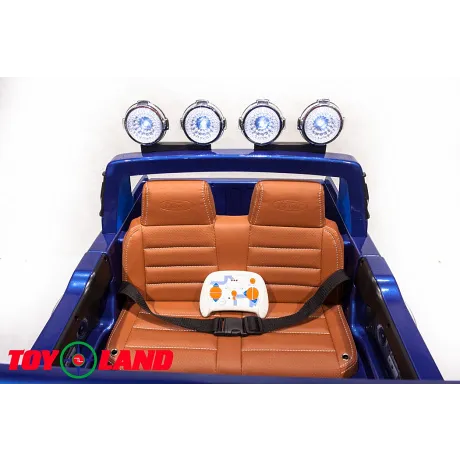 Электромобиль ToyLand Ford Ranger синий - Фото 2