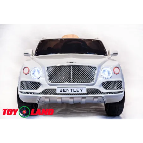 Электромобиль ToyLand Bentley Bentayga белый - Фото 2