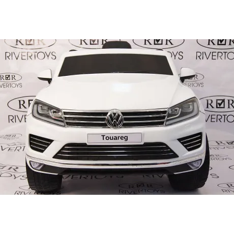 Электромобиль RiverToys VOLKSWAGEN TOUAREG White - Фото 22