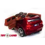 Электромобиль ToyLand BMW X5 красный - Фото 6