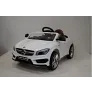 Детский электромобиль RiverToys Mercedes-Benz CLA 45 (А777АА) белый - Фото 2