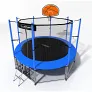 Батут i-Jump Basket 10ft blue - Фото 6