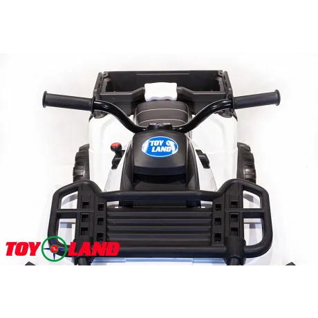 Электроквадроцикл ToyLand 0909 Grizzly Next 4x4 белый - Фото 4