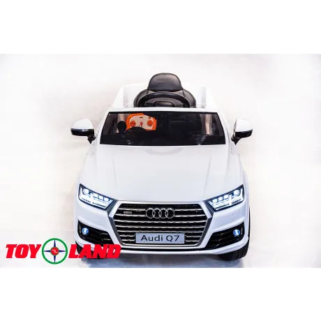 Электромобиль ToyLand Audi Q7 белый - Фото 2