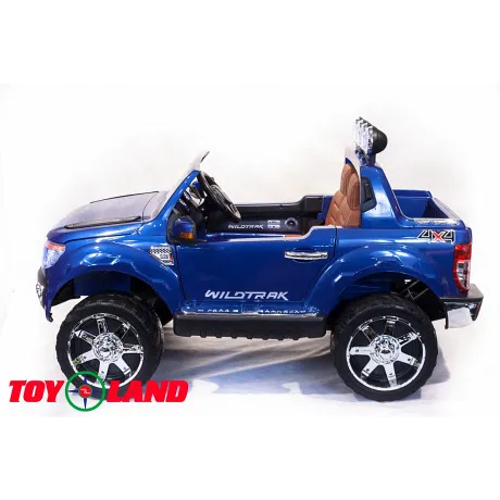 Электромобиль ToyLand Ford Ranger синий - Фото 3