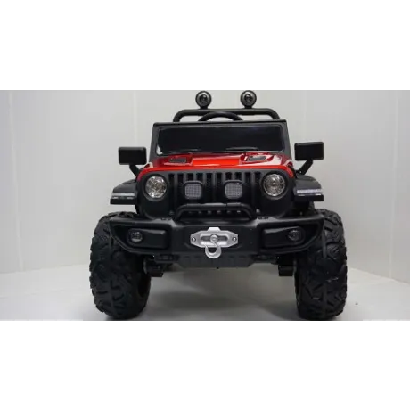 Детский электромобиль RiverToys C555CC 4WD вишневый - Фото 5