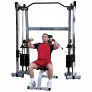 Сдвоенная блочная стойка Body Solid с двумя весовыми стеками по 72,5 кг - Фото 14