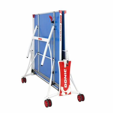 Всепогодный теннисный стол Donic Outdoor Roller De Luxe синий - Фото 3