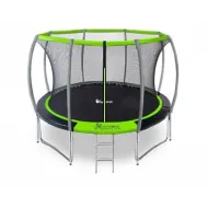 Батут для дачи FunFit 10 FT 312 см PRO inside зеленый
