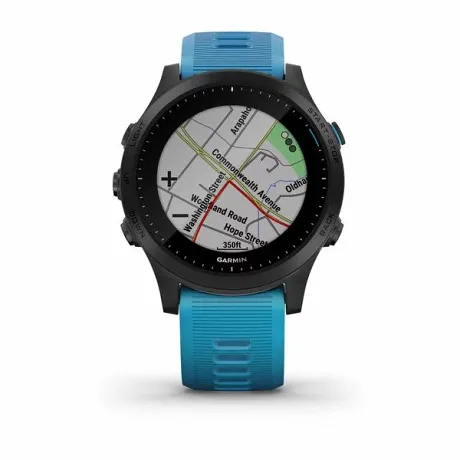 Часы Garmin FORERUNNER 945 синий комплект HRM - Фото 10