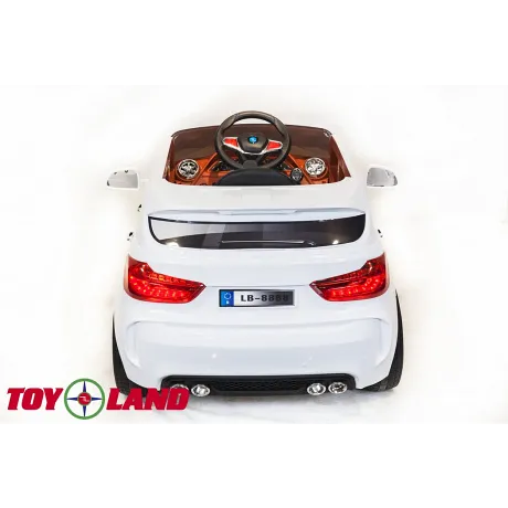 Электромобиль ToyLand BMW X5 белый - Фото 7