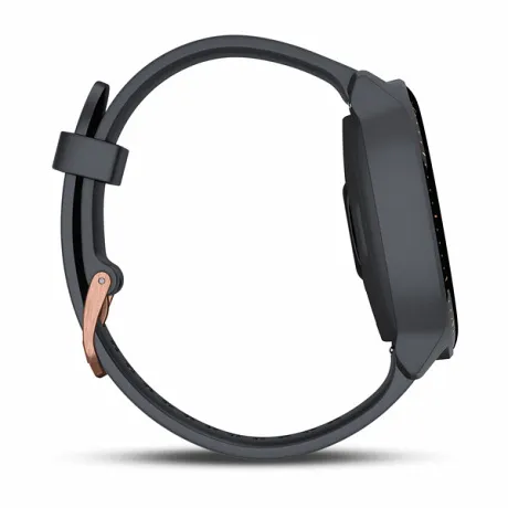 Умные часы с встроенным GPS Garmin VIVOACTIVE 3 MUSIC синий гранит - Фото 3