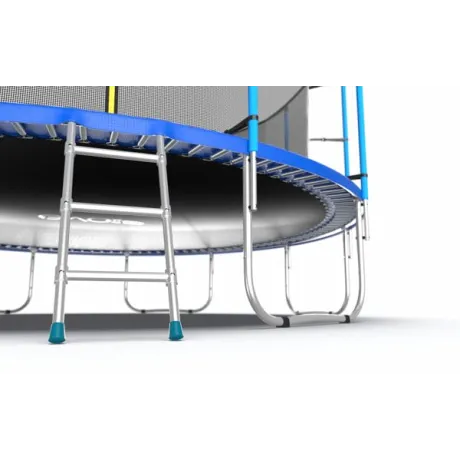 Батут с внутренней сеткой и лестницей EVO JUMP Internal 16ft (Blue) - Фото 5
