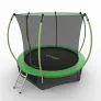 Батут с внутренней сеткой и лестницей EVO JUMP Internal 10ft (Green) + нижняя сеть - Фото 4