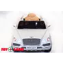 Электромобиль ToyLand Bentley Bentayga белый - Фото 3