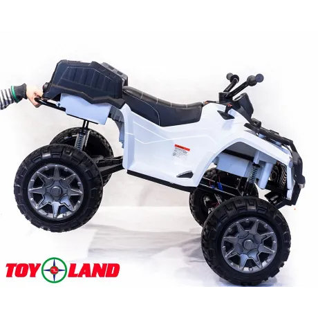 Электроквадроцикл ToyLand 0909 Grizzly Next 4x4 белый - Фото 8