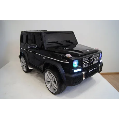 Электромобиль RiverToys Mercedes-Benz G65 AMG черный - Фото 6