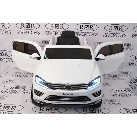 Электромобиль RiverToys VOLKSWAGEN TOUAREG White - Фото 19