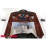 Электромобиль ToyLand BMW X5 белый - Фото 8