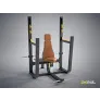 Скамья для вертикального жима штанги DHZ Olympic Seated Bench E-1051В - Фото 3